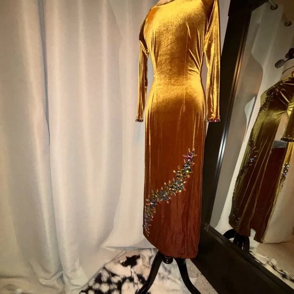 🤘🔥 HOLLYWOOD GLAM VINTAGE VELVET TUNIC 🔥🤘